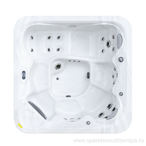 Lucite Acryl Outdoor Outdoor Whirlpool со средним размером